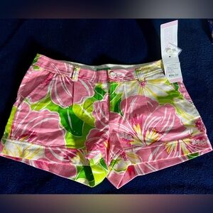 NWT Lilly Pulitzer Charlie Short Hopsack shorts size 8